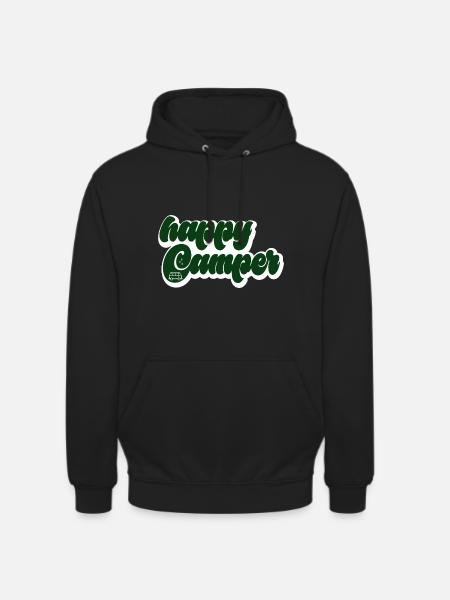 happy camper - Unisex Hoodie - black