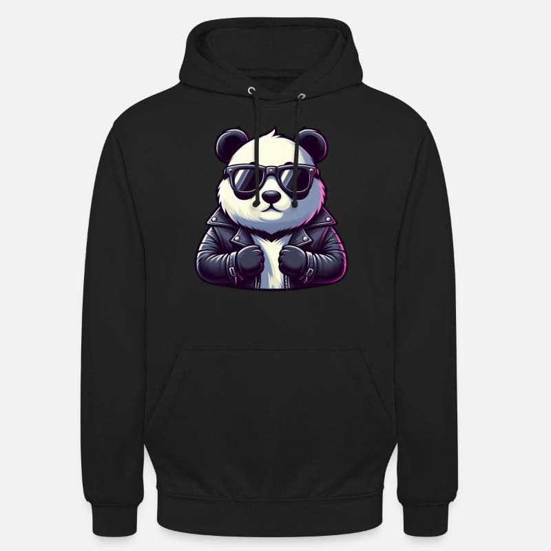 Cool Panda - Sweat-shirt à capuche unisexe - undefined