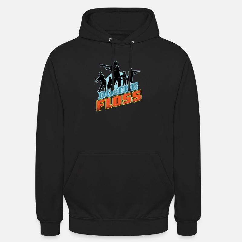 Trends Exercise Movement Flossing Dancing Gift Do - Unisex Hoodie - black
