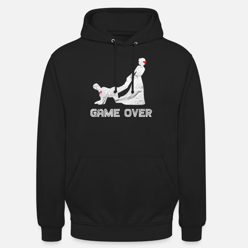 JGA - Game Over Gift - Sweat-shirt à capuche unisexe - noir