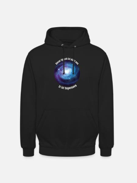 Supernova Funny saying physics universe gift - Unisex Hoodie - black