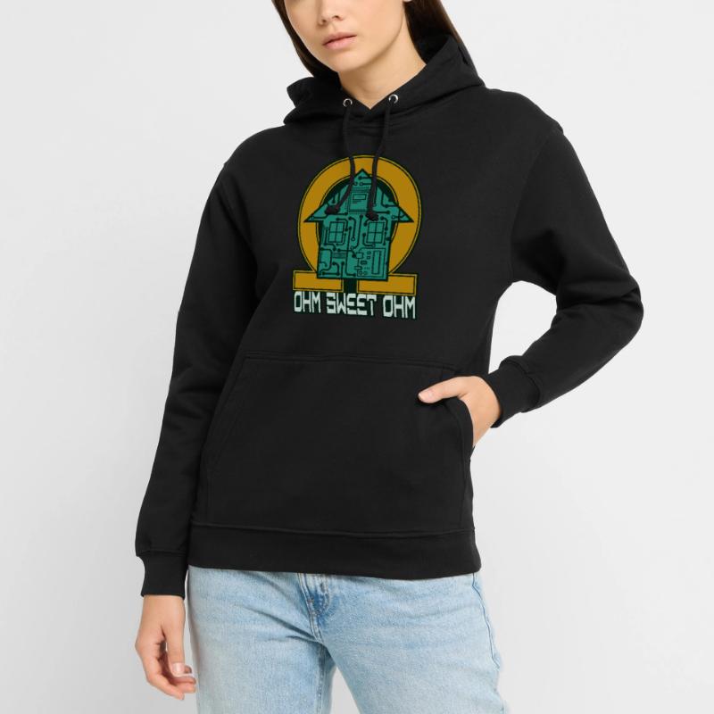 Ohm Sweet Ohm Resistor Electronics Electronics Technician Unisex Hoodie