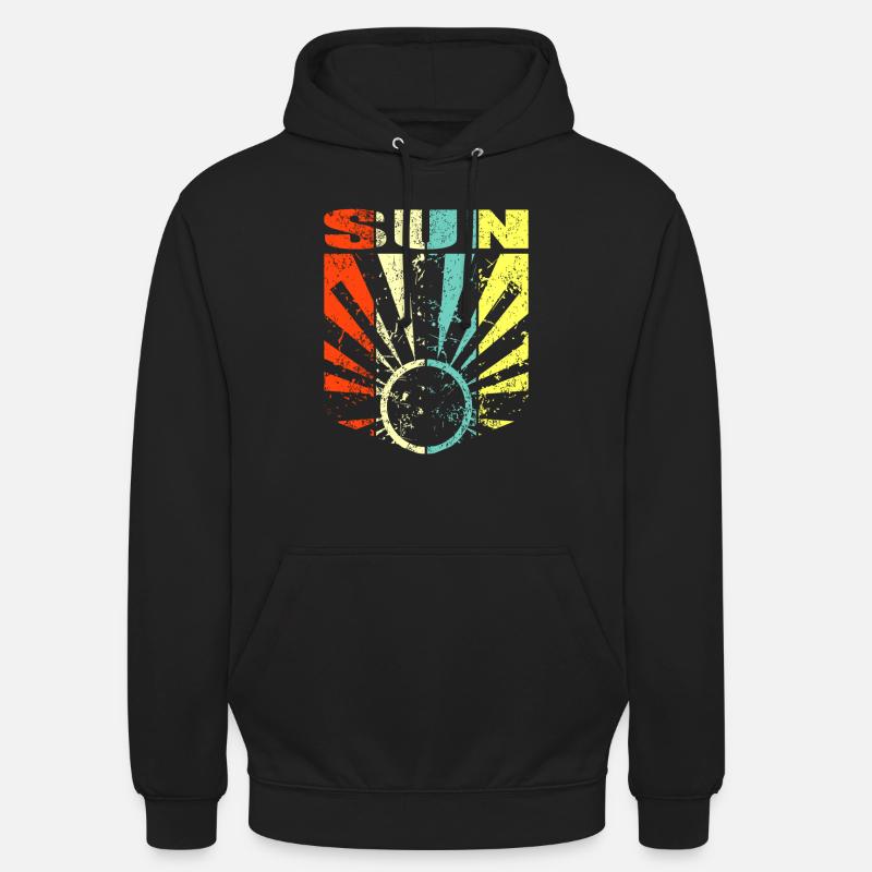 Sun Spring Gift Summer - Unisex Hoodie - black