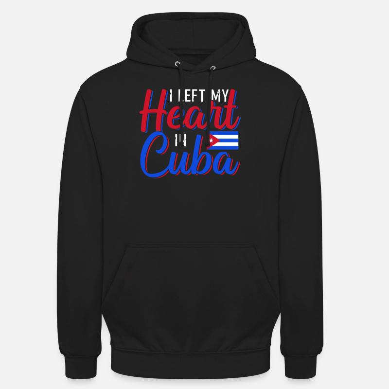 Kuba - Unisex Hoodie - Schwarz