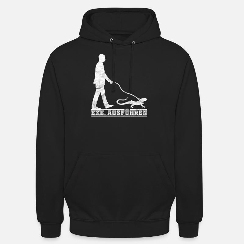 EXE ausführen - Unisex Hoodie - Schwarz