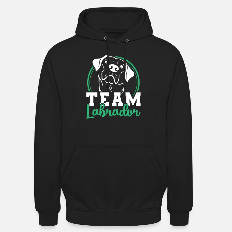 Labrador - Sweat-shirt à capuche unisexe - noir