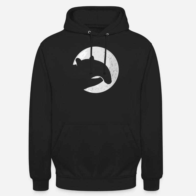 tapir - Sweat-shirt à capuche unisexe - noir