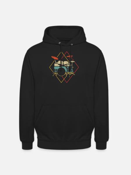 Drums drummer drummer gift - Unisex Hoodie - black