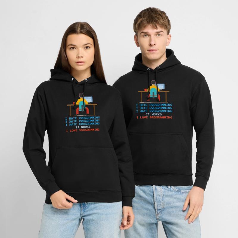 Programmierer - I Hate Programming Unisex Hoodie