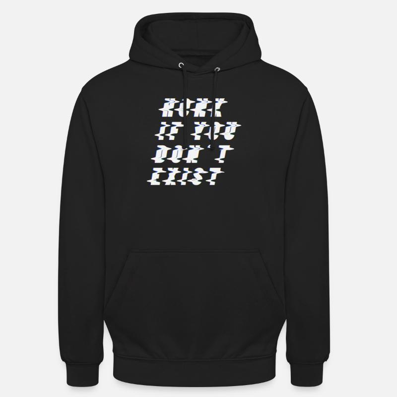 Existentialismus Philosophie - Unisex Hoodie - Schwarz