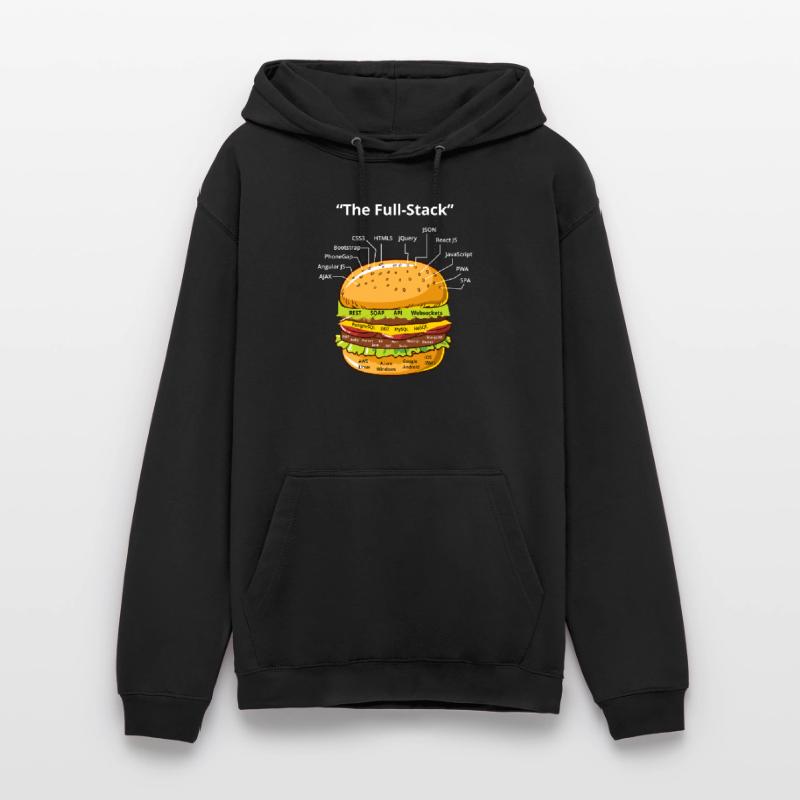 Computer Programmer Coders Software Burger Lovers Unisex Hoodie