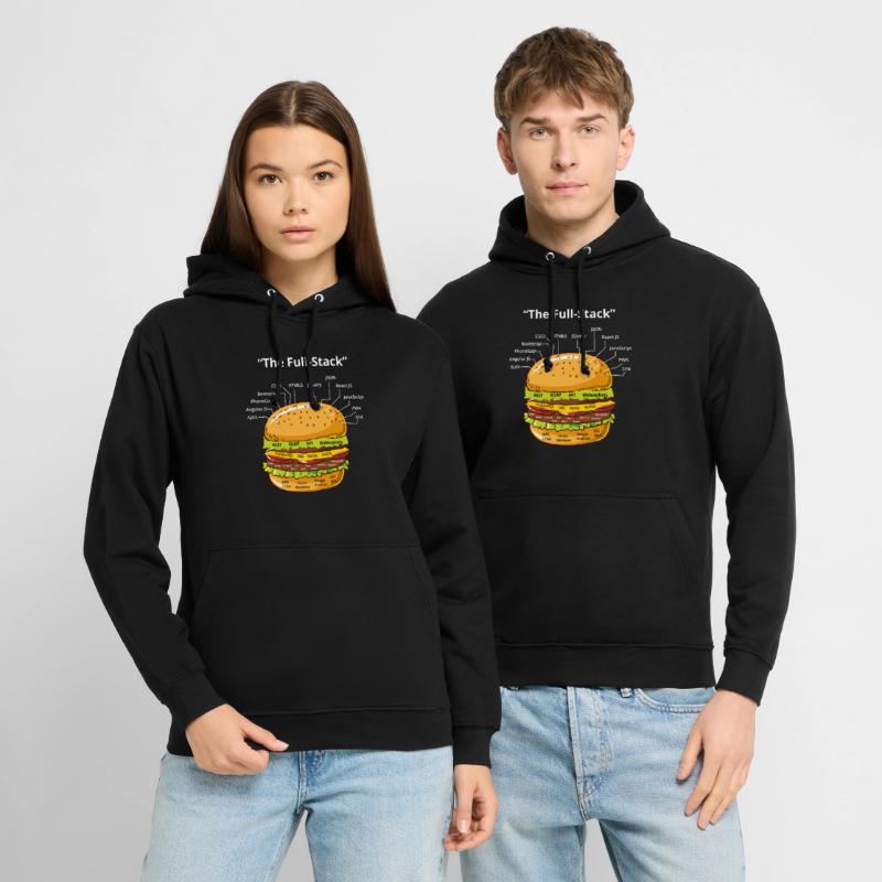 Computer Programmierer Programmierer Software Burger Liebhaber Unisex Hoodie