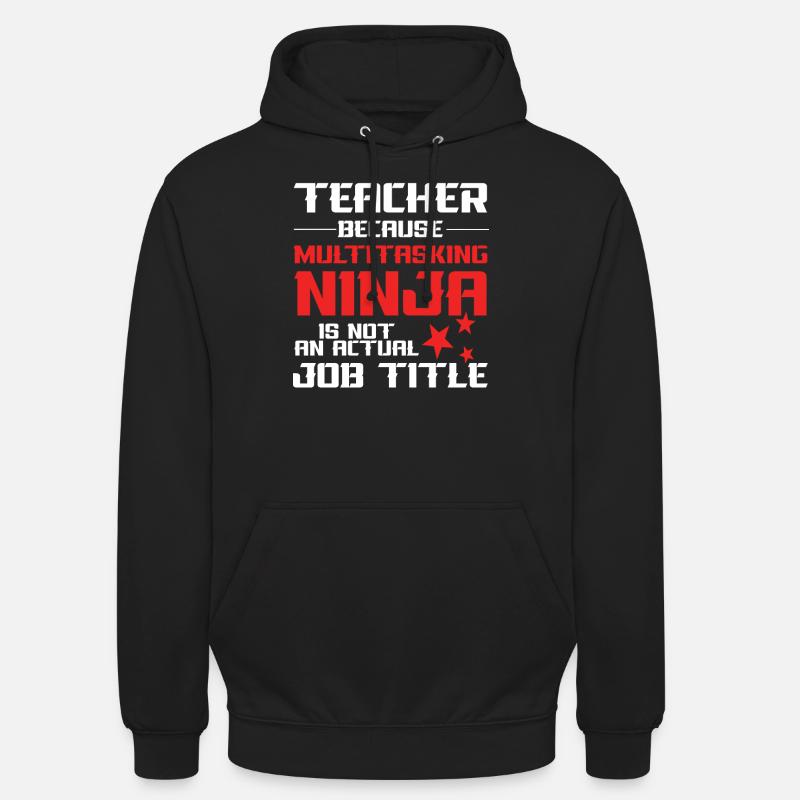 Lehrer Lehrerin - Unisex Hoodie - Schwarz