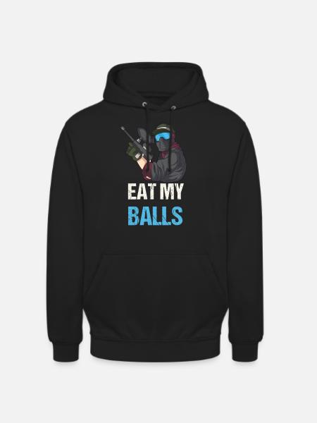 Paintball shirt gift for paintball players - Unisex Hoodie - black