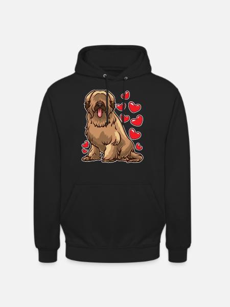 Briard Dog Lover Gift - Unisex Hoodie - black