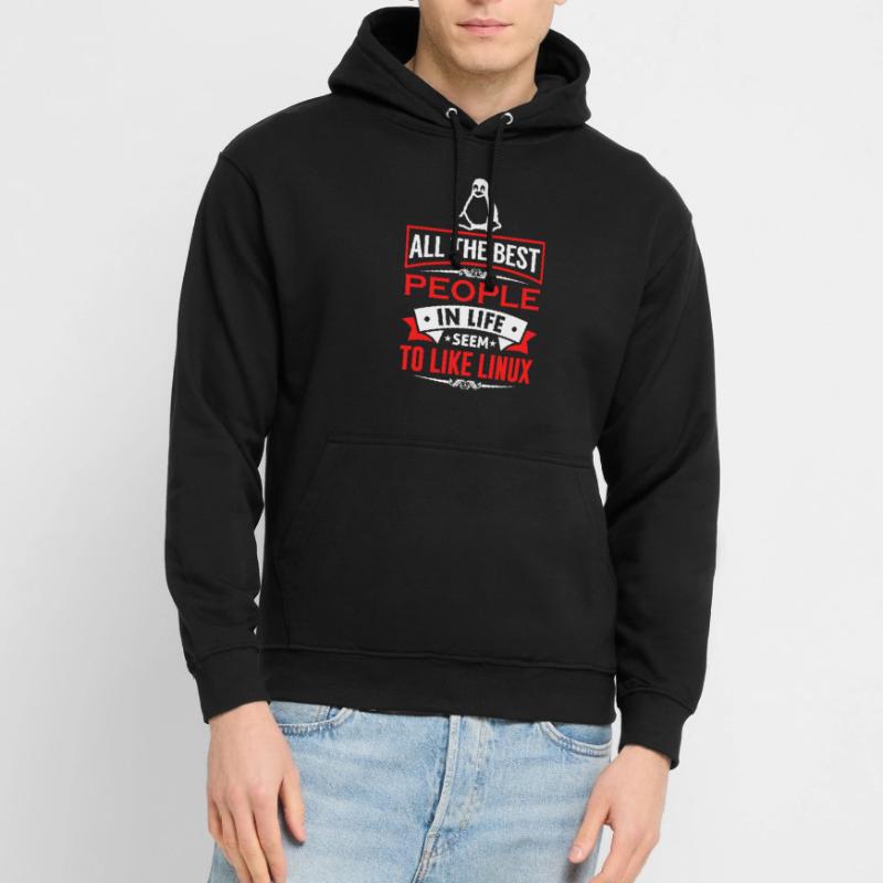 Linux Coding Nerd Sysadmin Geek Administrator Sweat-shirt à capuche unisexe
