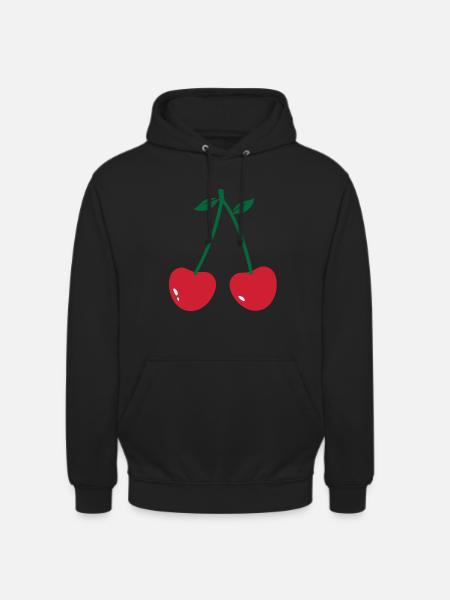 cherry - Unisex Hoodie - black