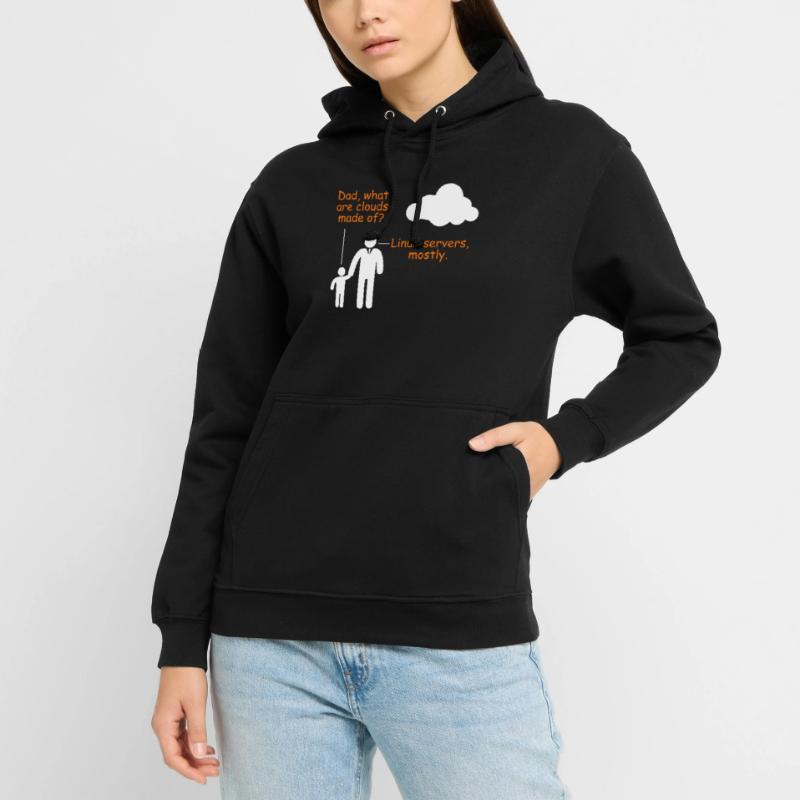Linux Server Witz Informatiker Humor Software Unisex Hoodie