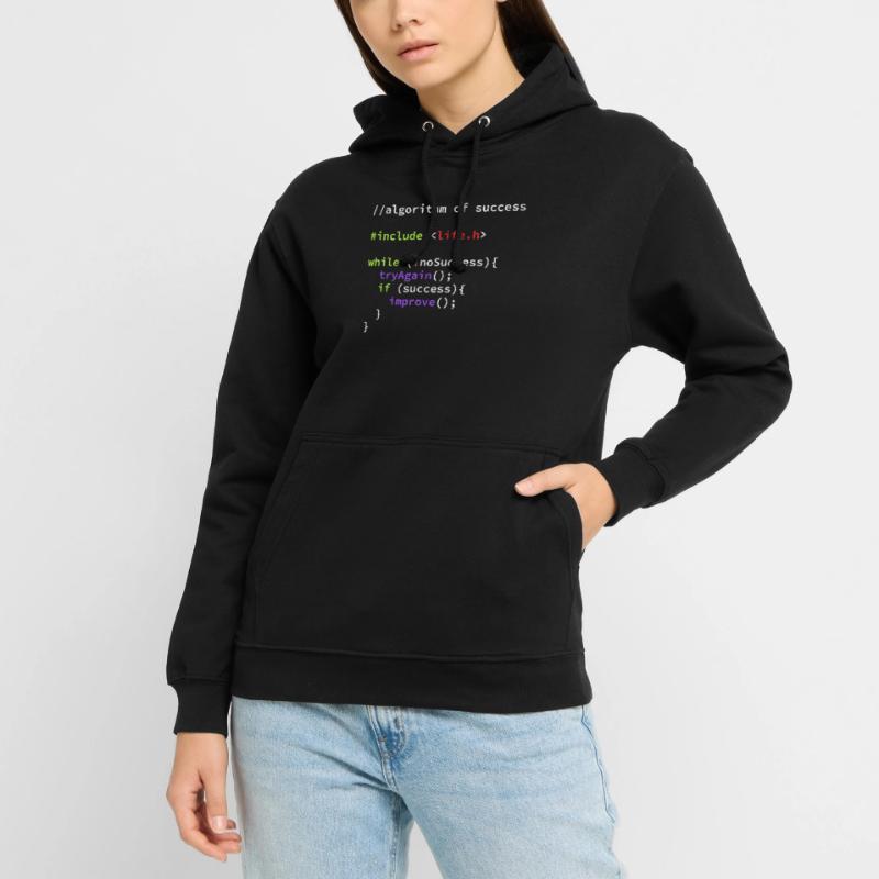 Informaticien codeur Coder Hacker Code Sweat-shirt à capuche unisexe