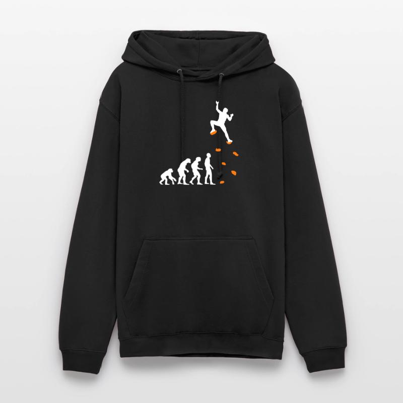 Escalade Evolution Mur d’escalade Escalade Bouldern Sweat-shirt à capuche unisexe