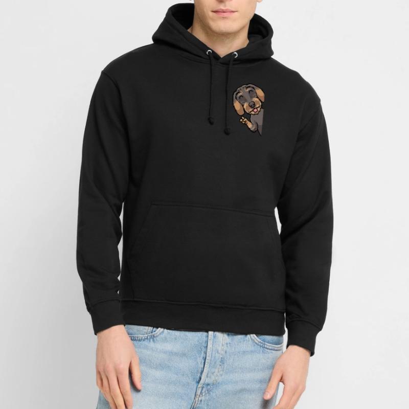 Rough-haired Dachshund Dog Unisex Hoodie