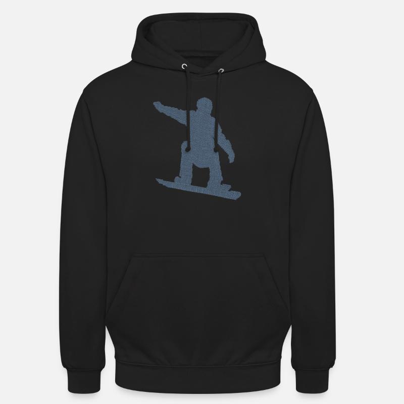 Snowboarder Geschenkideen Snowboard - Unisex Hoodie - Schwarz