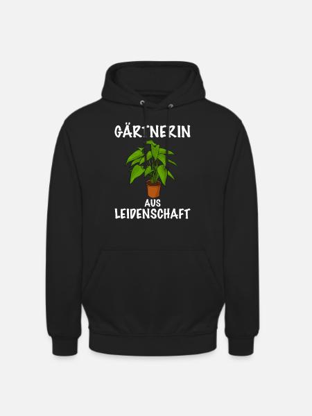 Gärtnerin - Unisex Hoodie - Schwarz