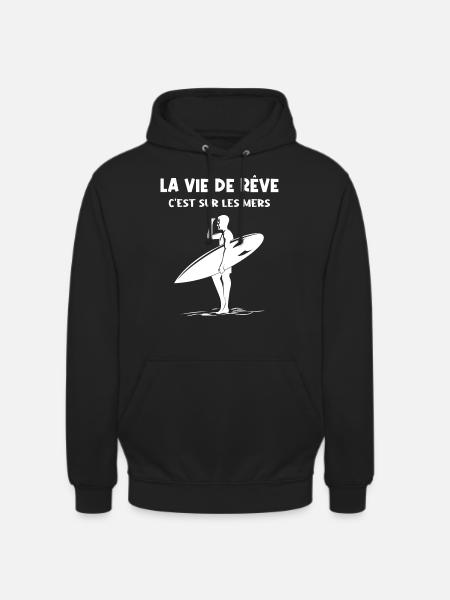 Life on the seas - Unisex Hoodie - black