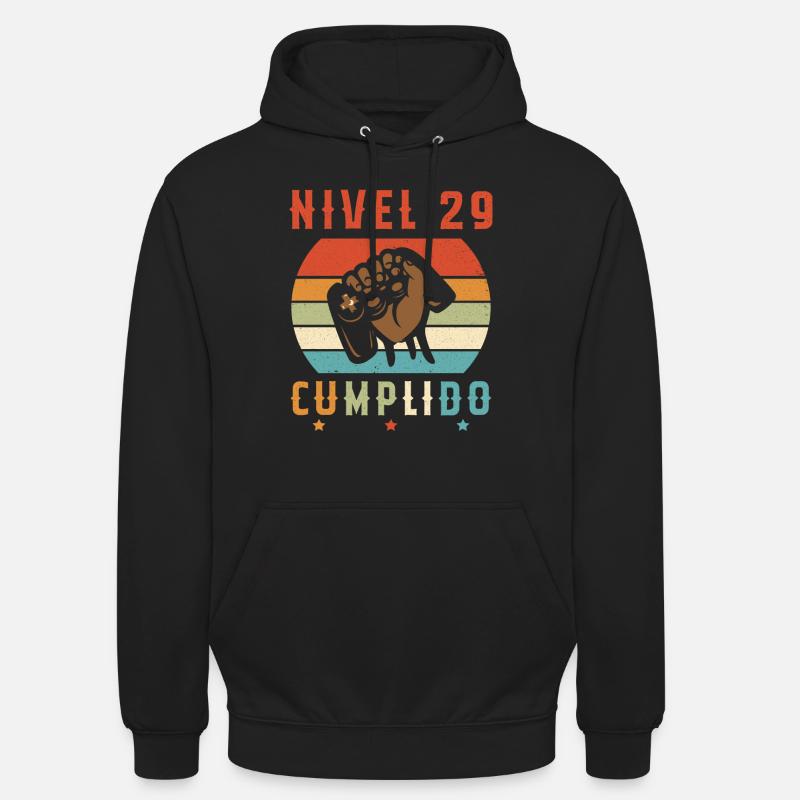 Niveau 29 Complet - Sweat-shirt à capuche unisexe - noir