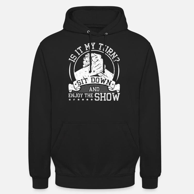 Arm Wrestle - Unisex Hoodie - Schwarz