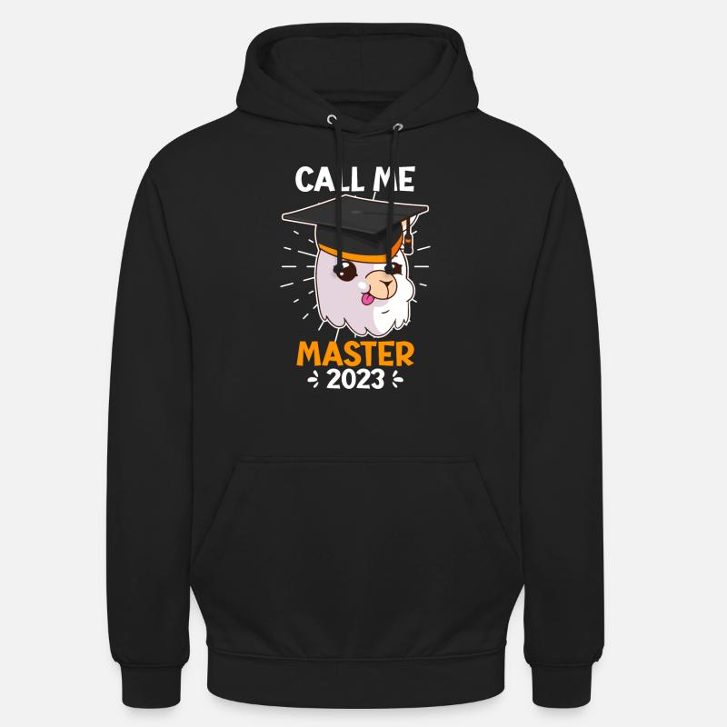 Master 2023 Studiumabschluss - Unisex Hoodie - Schwarz
