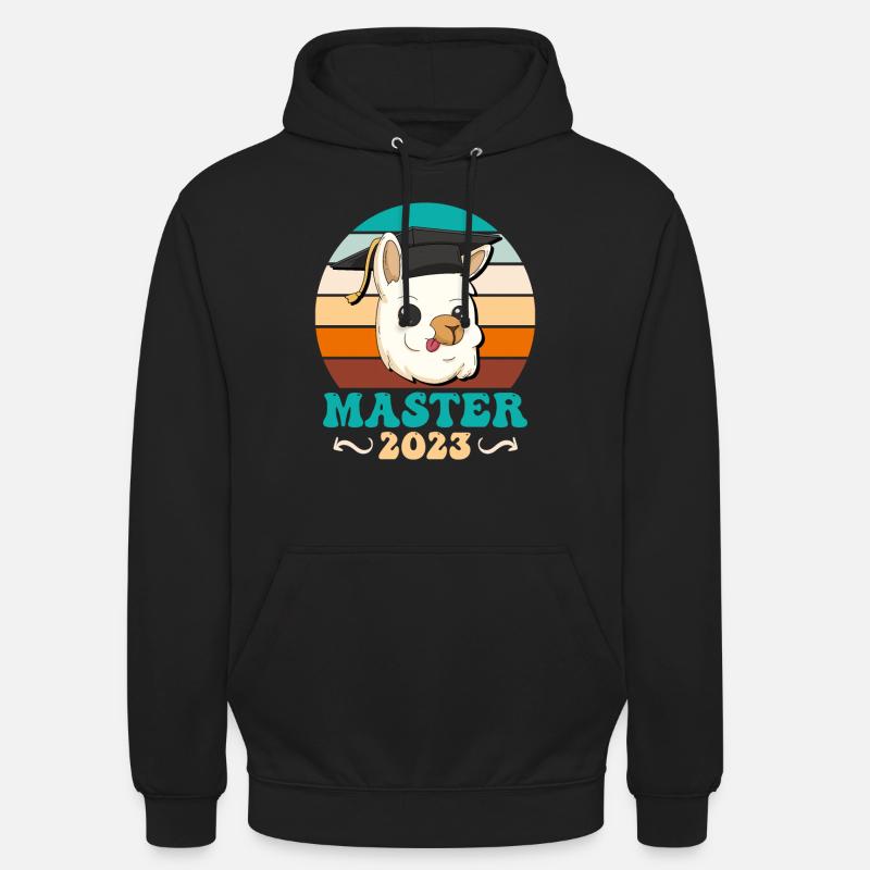 Master Abschluss Master 2023 - Unisex Hoodie - Schwarz