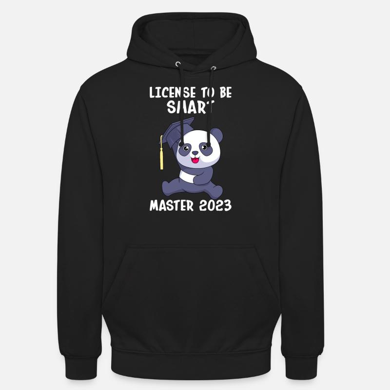 Licence pour Klugsceiß Master 2023 - Sweat-shirt à capuche unisexe - noir