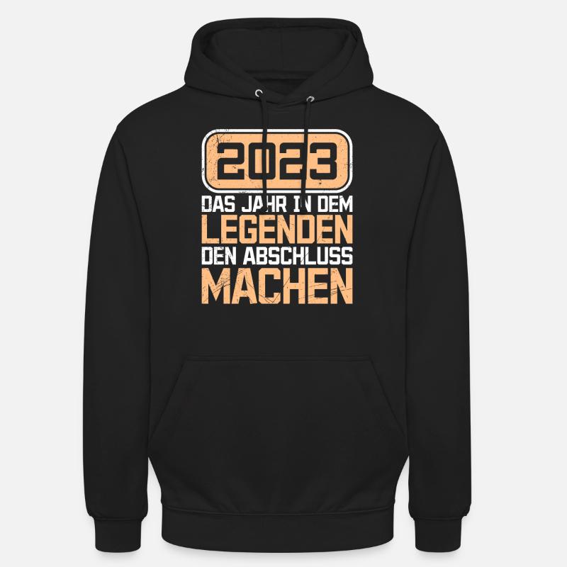 Legends Graduate 2023 Master - Sweat-shirt à capuche unisexe - noir