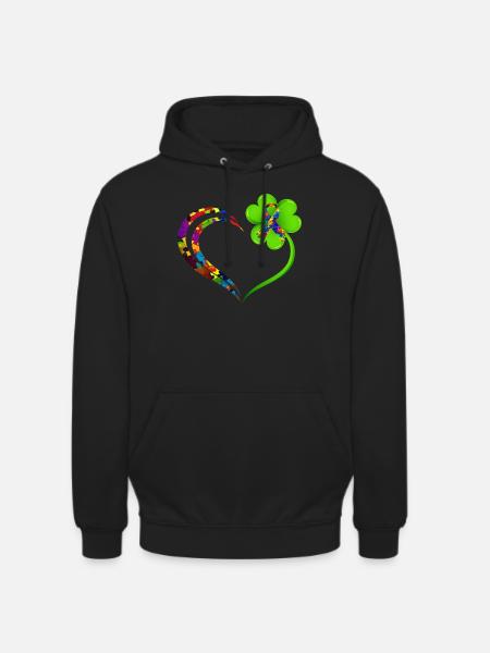 Autistic ADHD Autism Adolescents - Unisex Hoodie - black