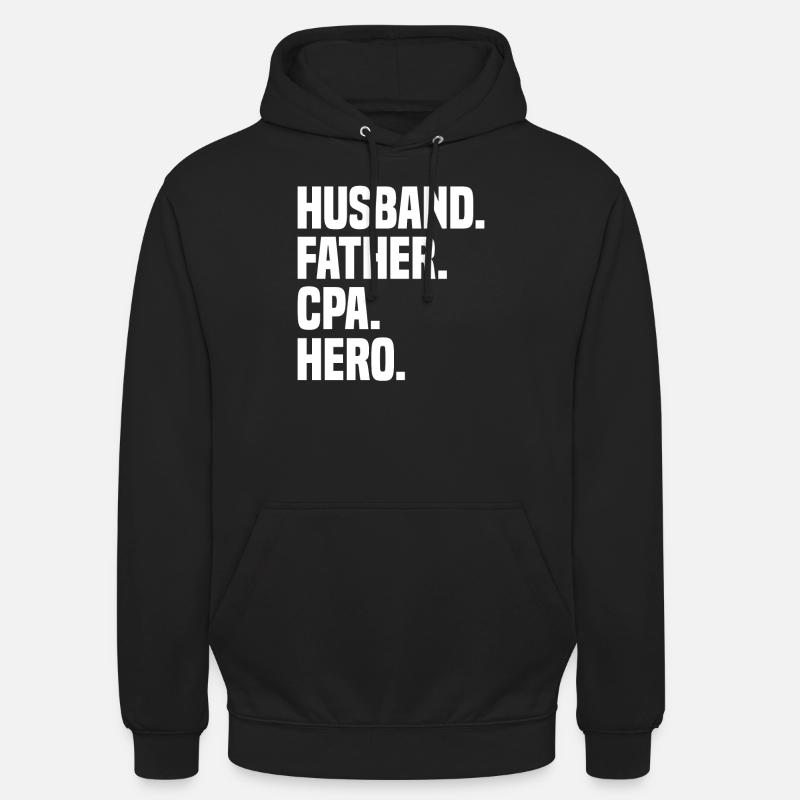 Auditeur Comptabilité - Sweat-shirt à capuche unisexe - noir
