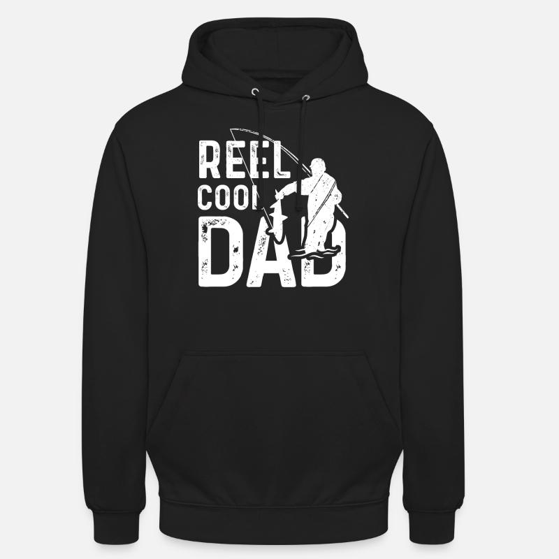 Roll Cool Papa - Sweat-shirt à capuche unisexe - noir