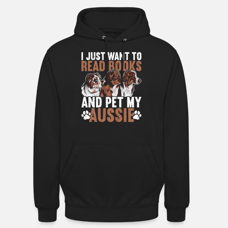 Australischer Schäferhund - Unisex Hoodie - Schwarz