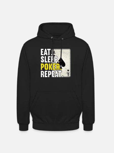 Poker - Unisex Hoodie - black