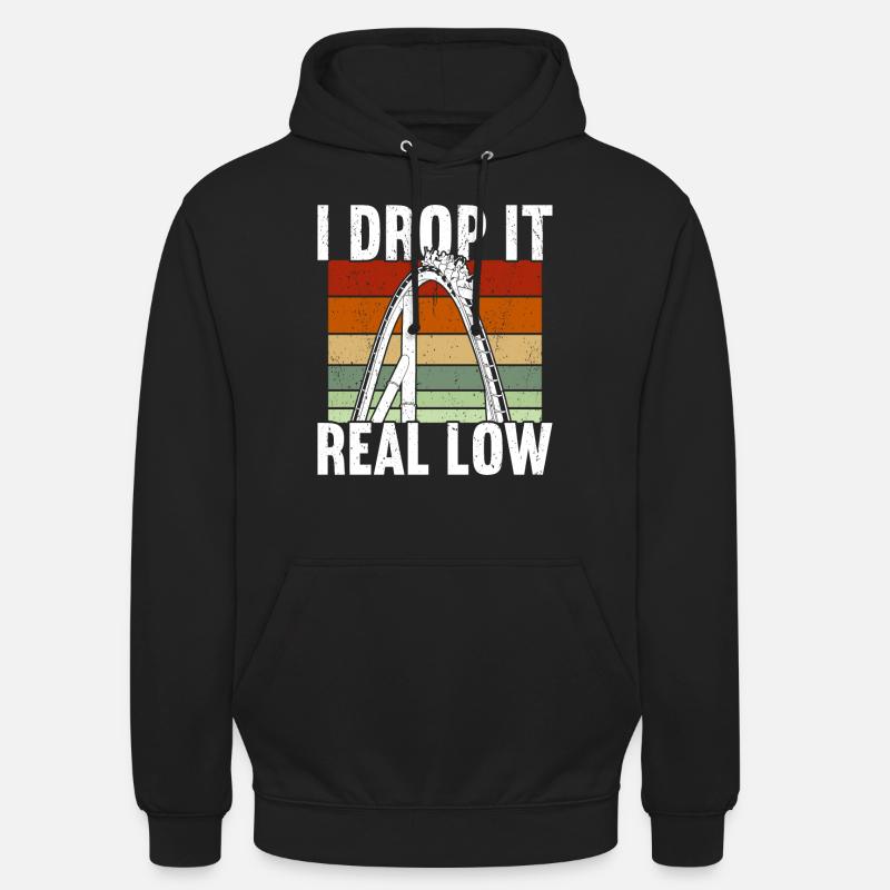 Achterbahn Achterbahn - Unisex Hoodie - Schwarz
