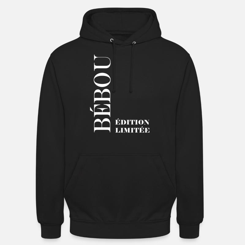 Edition limitée bébou - Sweat-shirt à capuche unisexe - noir