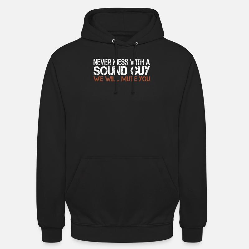 Tontechniker Tontechniker Musik - Unisex Hoodie - Schwarz