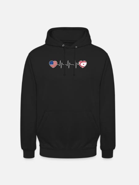 Northern Cyprus - Unisex Hoodie - black