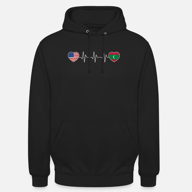 Malediven - Unisex Hoodie - Schwarz
