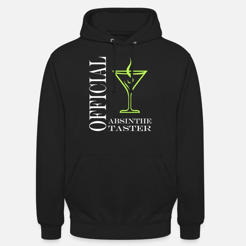 Official taster absinthe - Sweat-shirt à capuche unisexe - noir