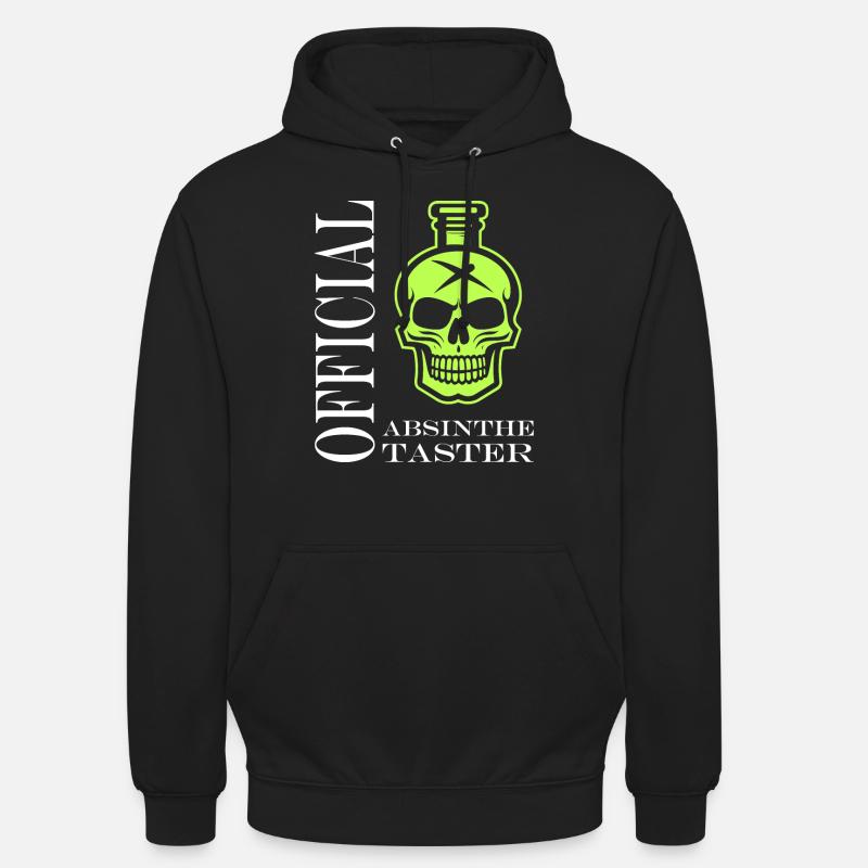 Official absinthe taster - Unisex Hoodie - black