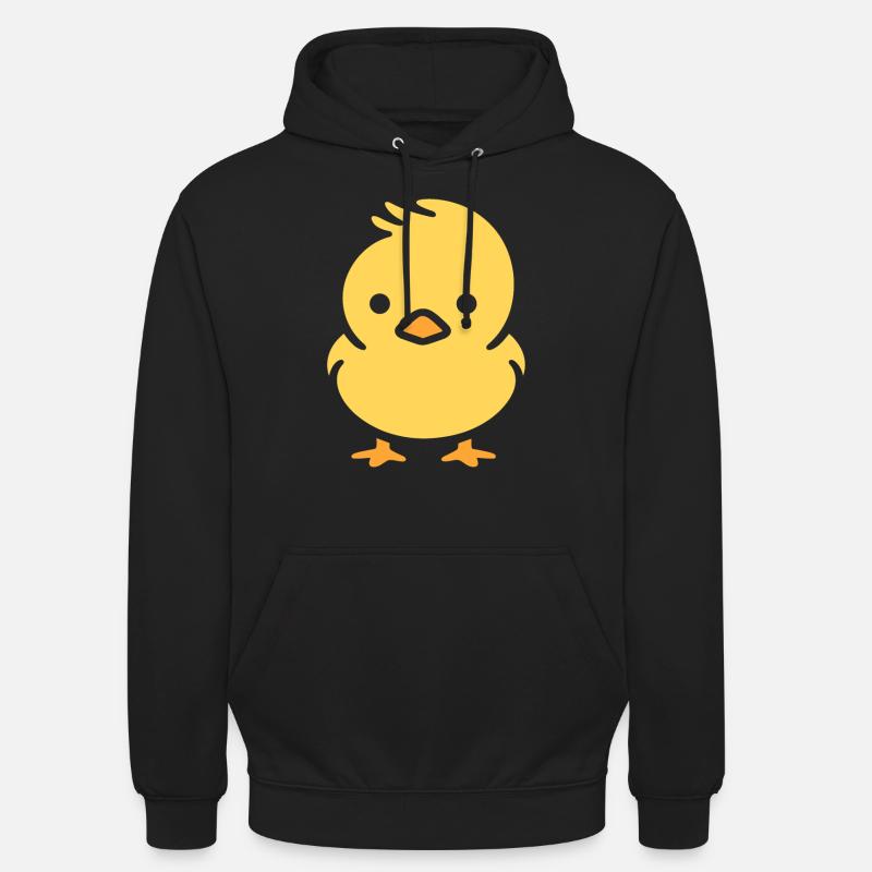 Petit poussin - Sweat-shirt à capuche unisexe - noir