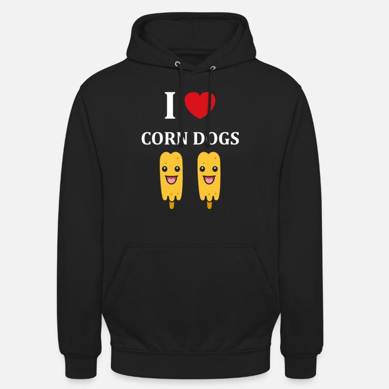 Mais Hundefutter - Unisex Hoodie - Schwarz