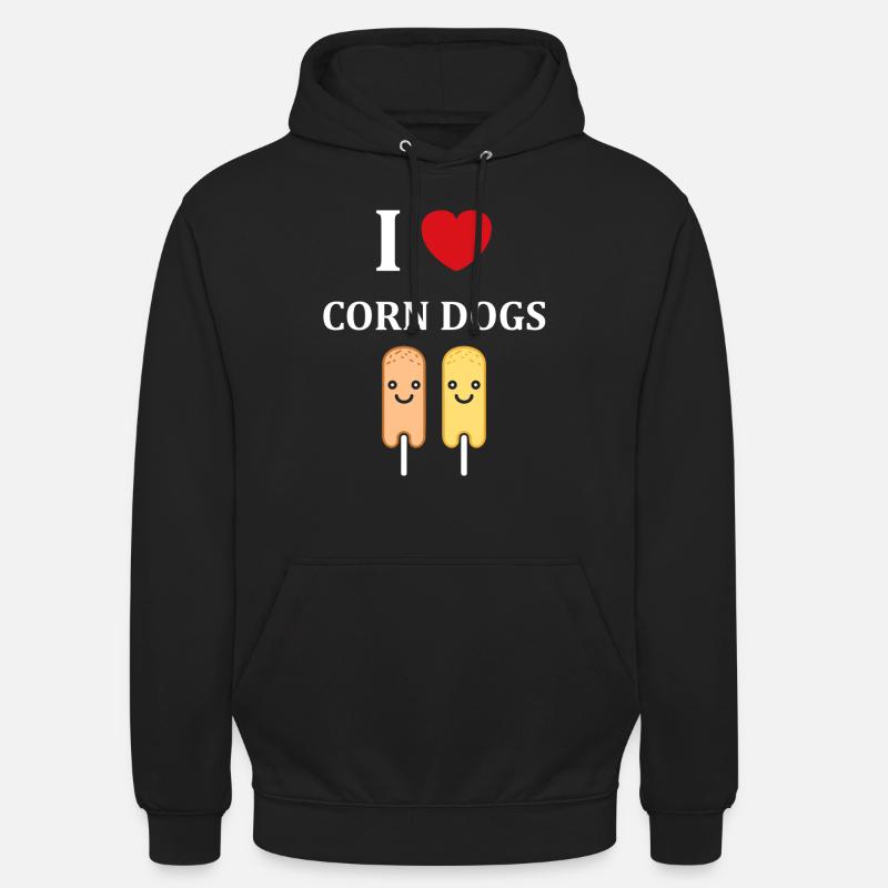 Mais Hundefutter - Unisex Hoodie - Schwarz