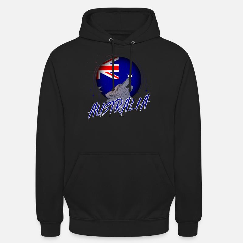 Australien - Unisex Hoodie - Schwarz
